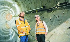 Digging done for Metro Tunnel mega machines