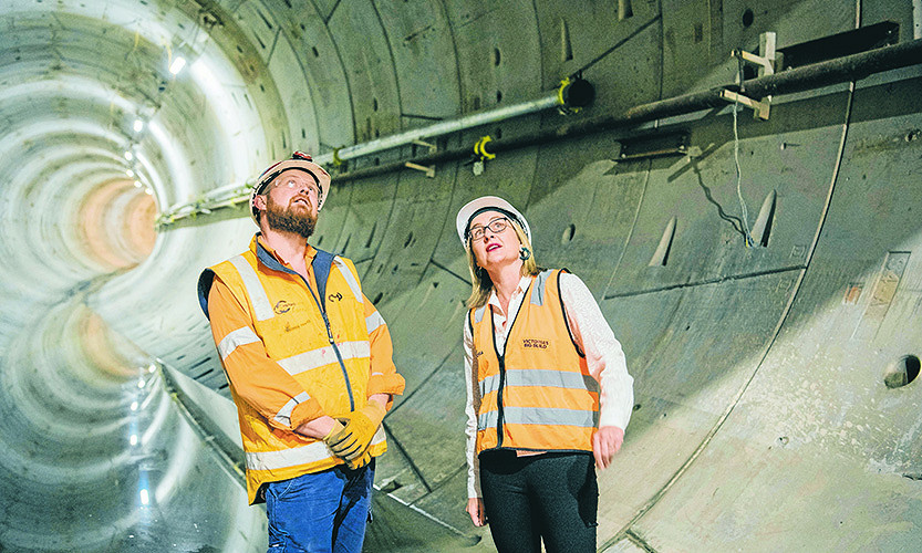 Metro Tunnel marks nearly 30 million hours worked