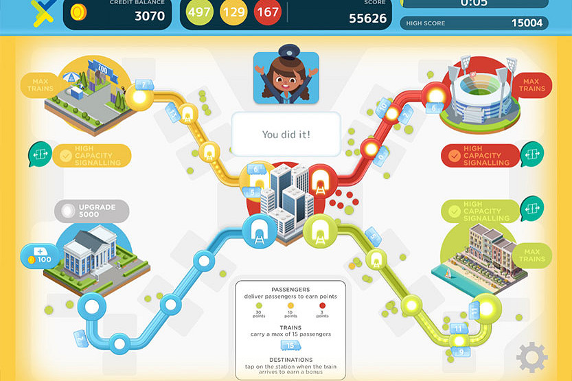 Become a train master with Metro Tunnel’s free online game