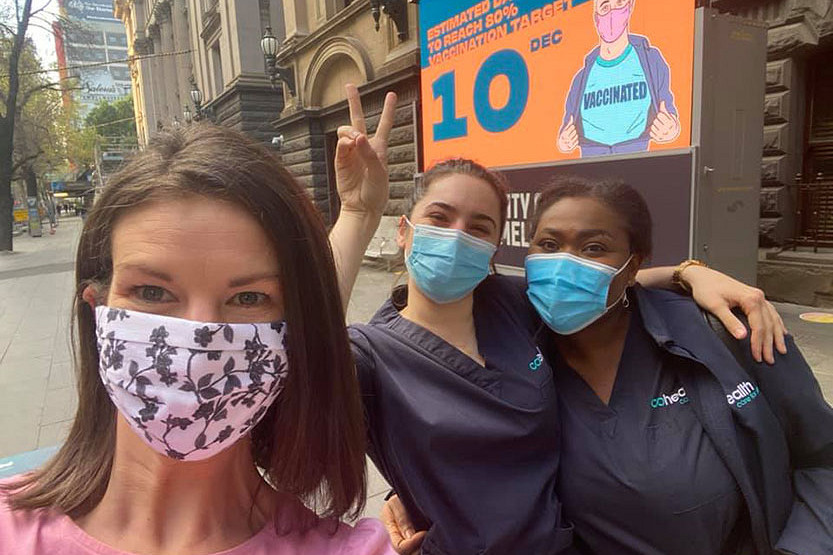 Thank you to our community healthcare heroes and everyone getting vaccinated