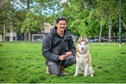 The local husky living by her own rules