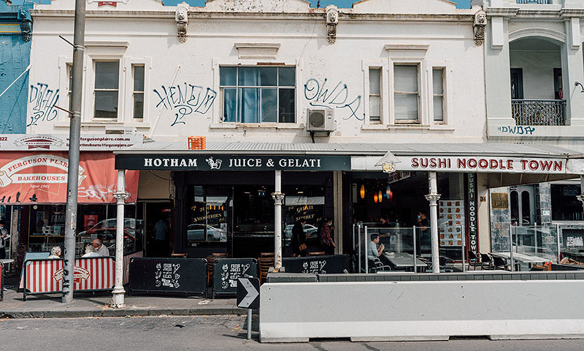 Errol St businesses divided over pop-up greenery and seats