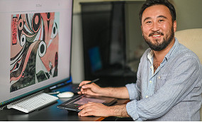 Gracious artist hopes to share joy of city living with community