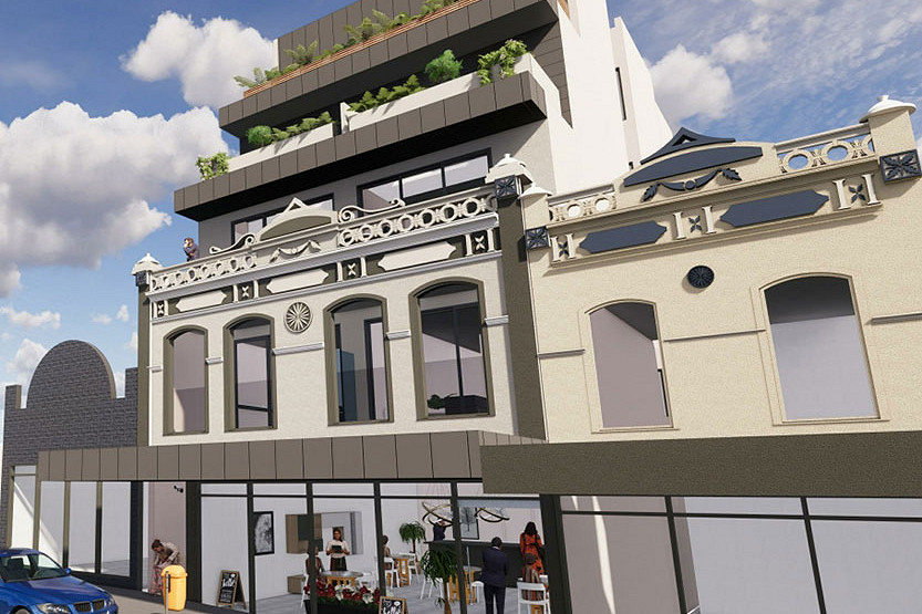 Fire-ravaged shop could be turned new development under new plans