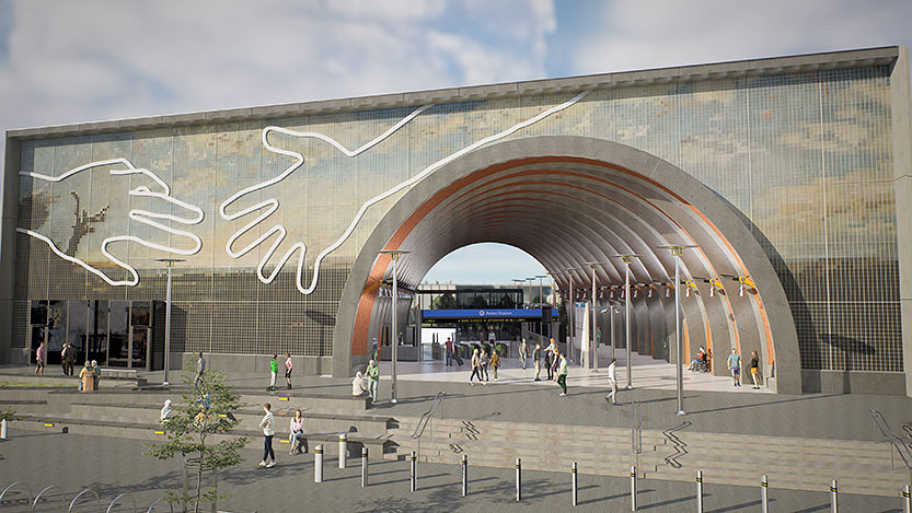 Metro Tunnel brings world-class artworks to Arden