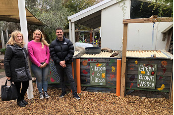 Kensington Community Compost Hubs process tonnes of organic waste locally 