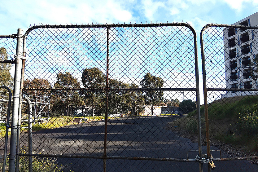 What will become of the vacant lots at the southern end of Galada Avenue?