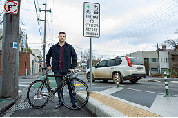 “Effectively invisible”: New North Melbourne bike lane “blackspot”