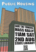Rally planned to oppose demolition of Melbourne’s public housing towers