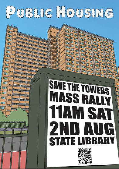 Rally planned to oppose demolition of Melbourne’s public housing towers