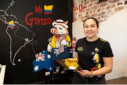 Mr Gonzo: from Columbia to North Melbourne