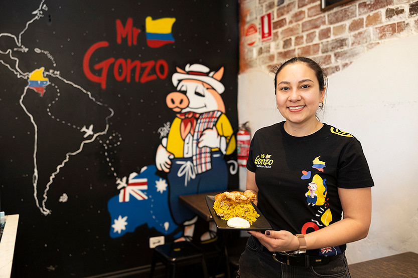 Mr Gonzo: from Columbia to North Melbourne