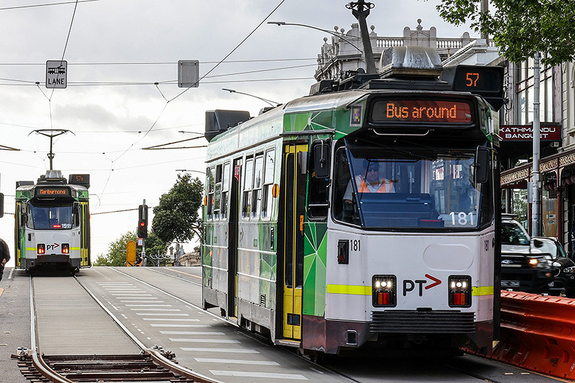 Man dies after fall from tram in West Melbourne