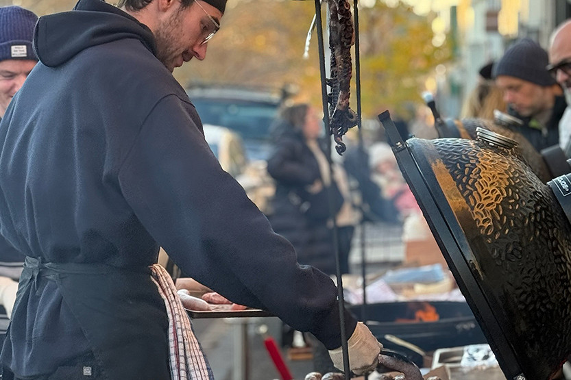 Winter light on Errol St: the Courthouse Hotel brings the neighbourhood together