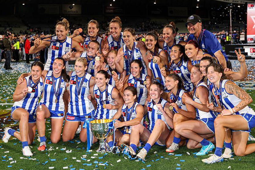 Hail the Roos: North Melbourne AFLW side awarded
